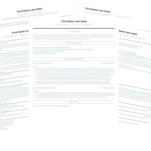 Editable ATS Resume