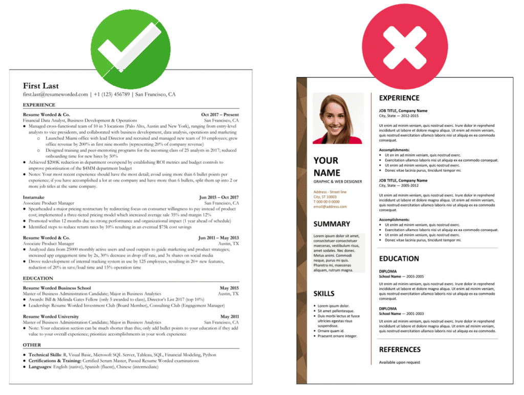 ATS Resume Format
