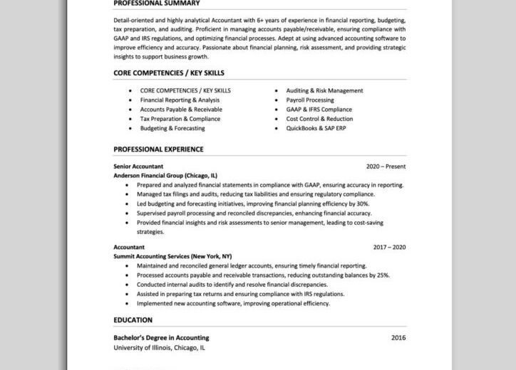 ATS Resume Template