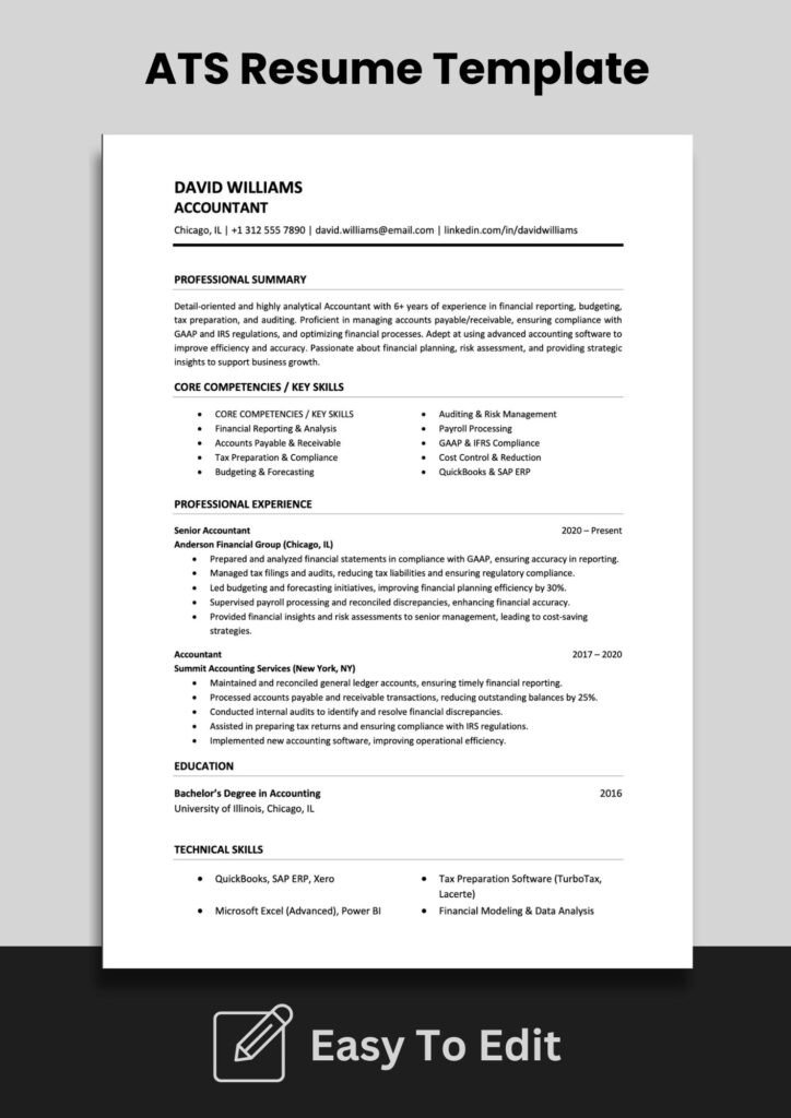 ATS Resume Template
